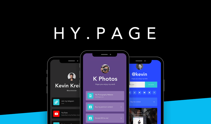 Patreon alternative Hy.page